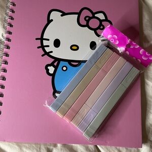 Hello Kitty Pink Spiral Notebook